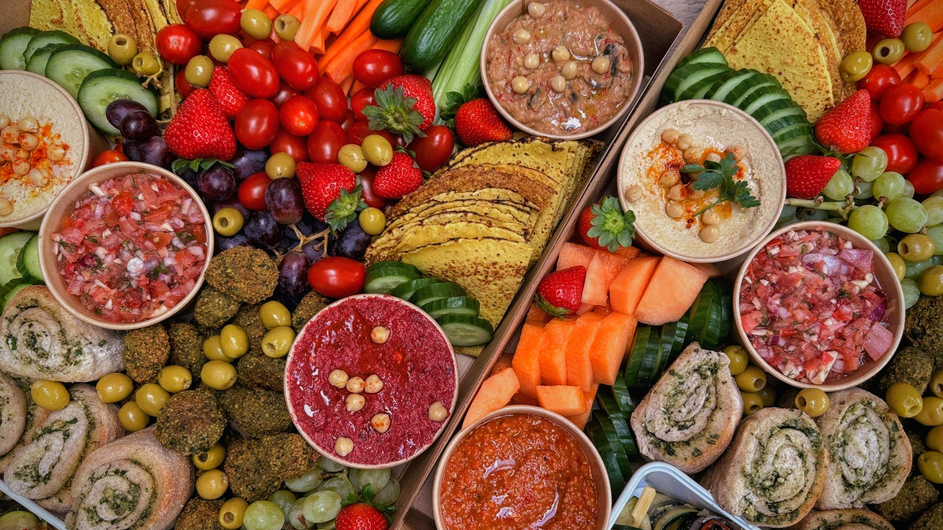 Vegan Buffet Catering 1